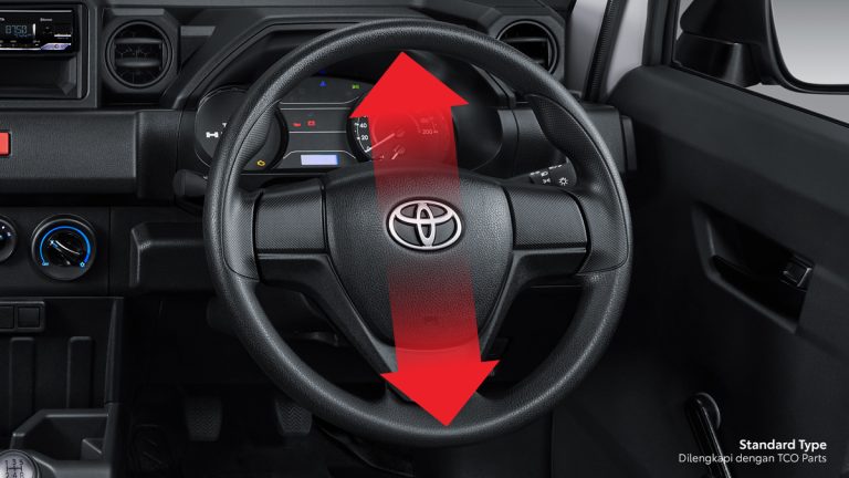 Comfortable Steering with Tilt Adjustment (All Type)